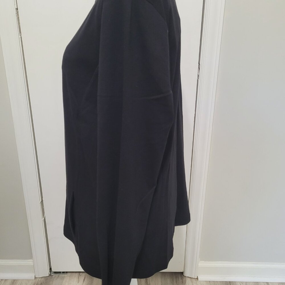 CJ Banks Zip Front Knit Jacket with Pockets - Picture 3 of 8